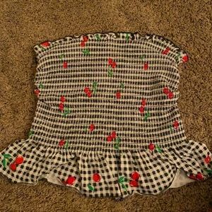 Cherry crop top